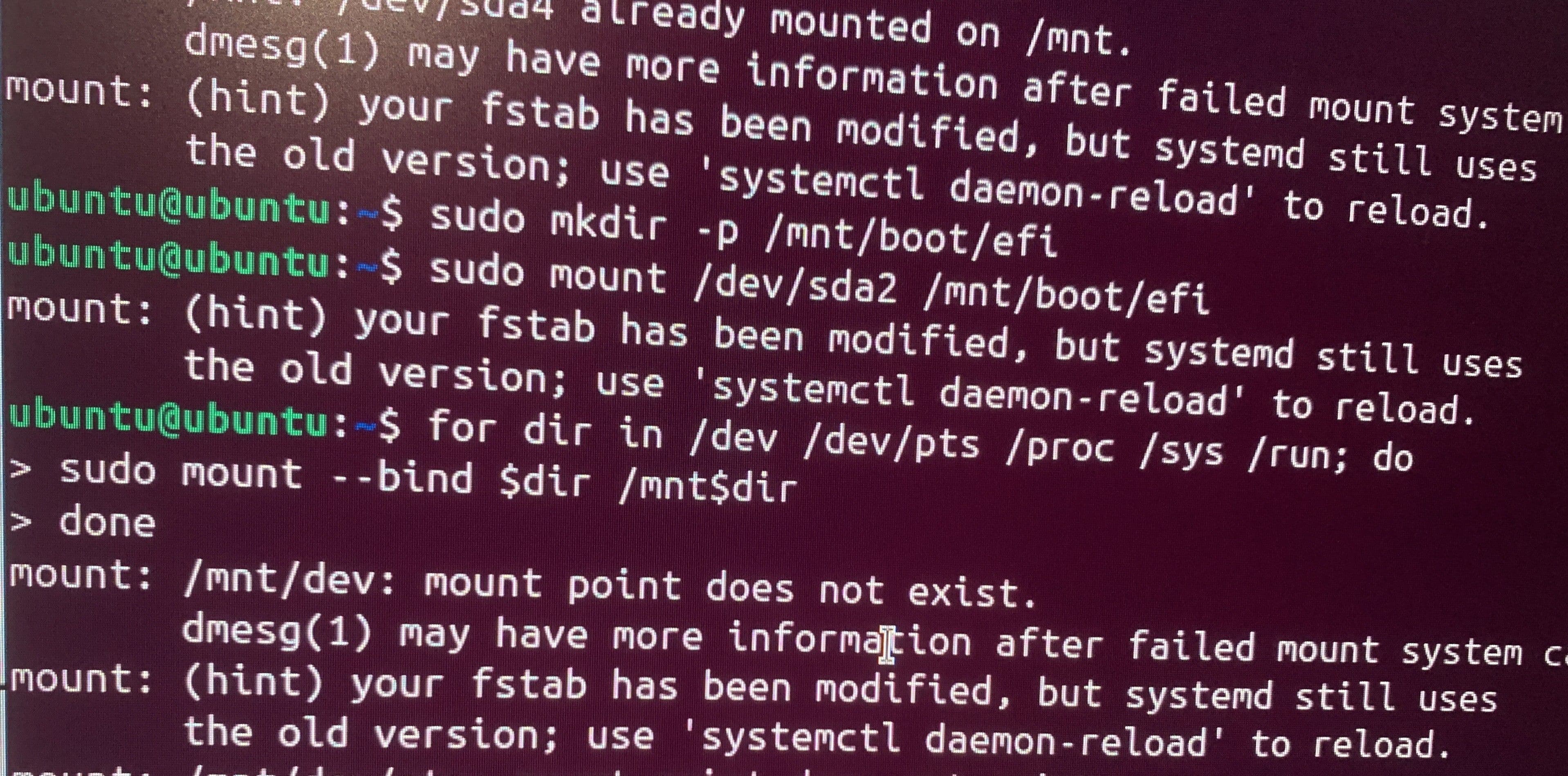 Rescuing a Broken Dual-Boot
