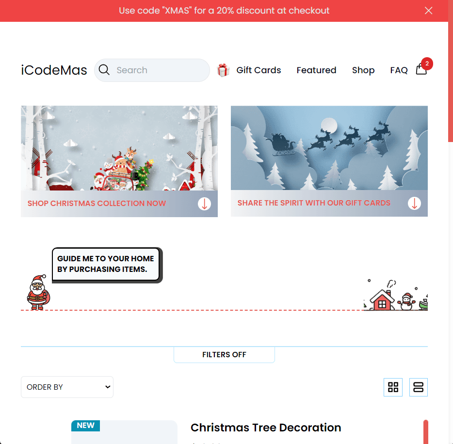 Christmas Store preview 1